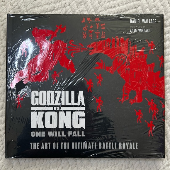 Godzilla Vs Kong by Daniel Wallace Art Book - Picture 1 of 4